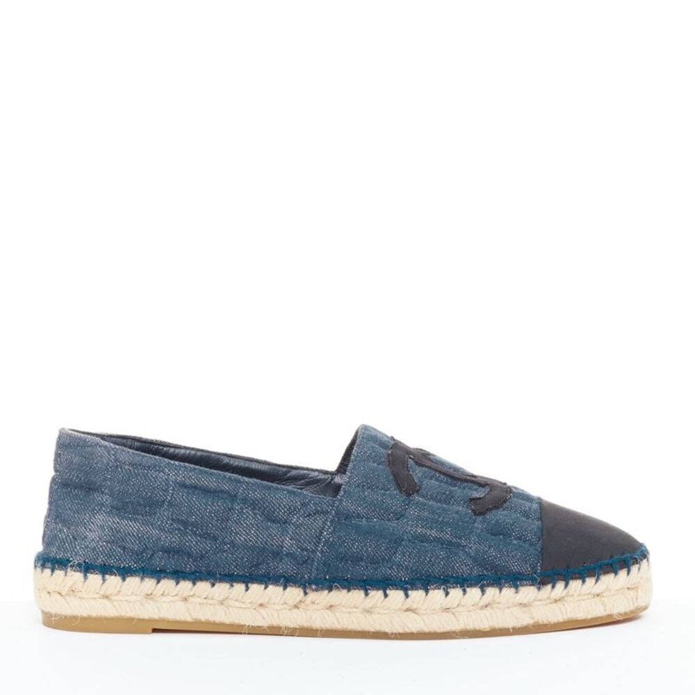 Chanel Denim Animal Espadrilles